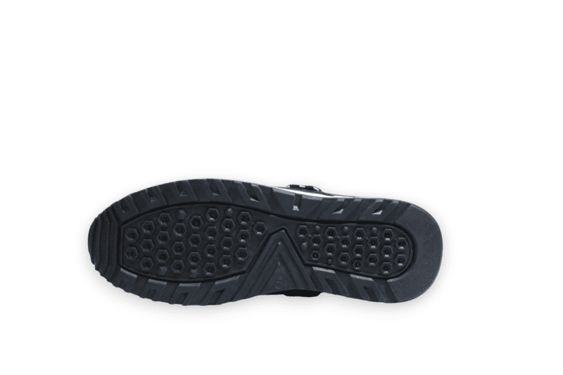 Mocasín Pianelo Azul con Muesca Talón Café