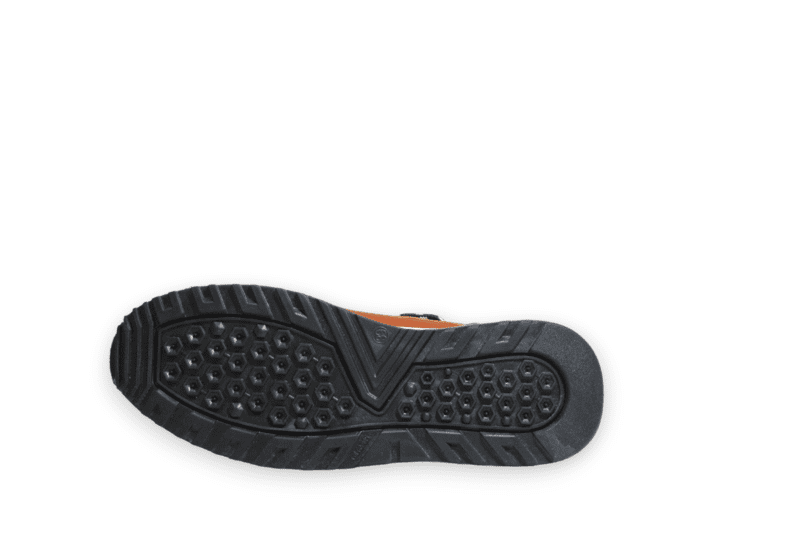Mocasín Pianelo Miel con Muesca Talón Azul